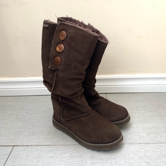 Skechers Keepsake Big button Tall Winter Boots - Picture 2 of 8